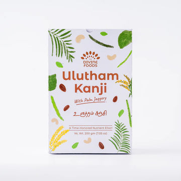 Ulutham Kanji (Urad Dhal Porridge With Palm Jaggery) Great for Bone Health
