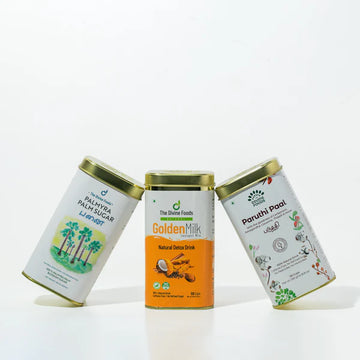 Cough & Cold Remedy Kit-Golden Milk + Paruthi Paal + Palm Sugar
