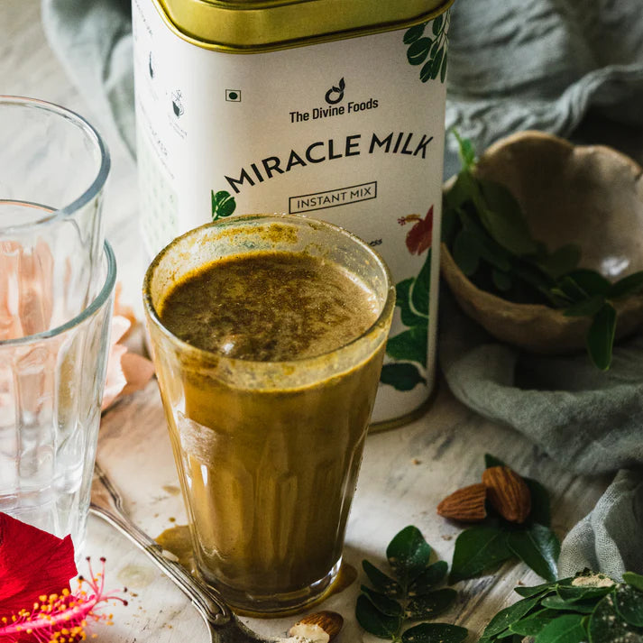Miracle Milk (Moringa) Instant Latte Mix 250 gm (Natural remedy for PCOS)