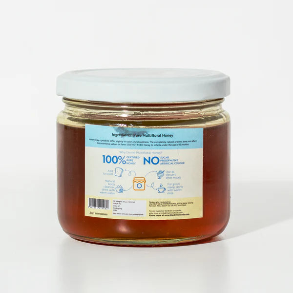 Pure Multi-Floral Honey Single Origin - 350 gm