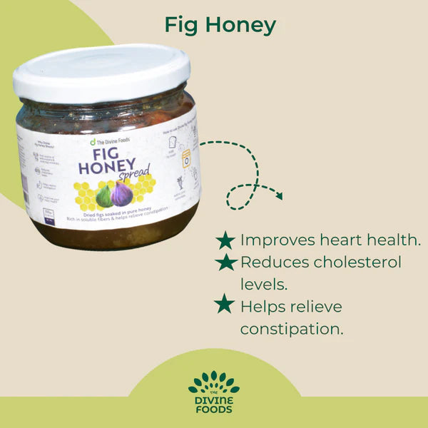 Fig Honey (Premium Figs+Single Origin Honey) Remedy For Relieving-Constipation