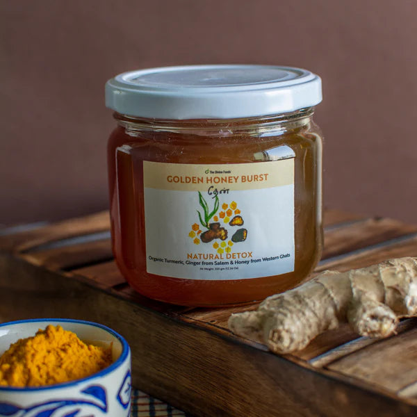 Pure Golden Honey - (Natural Remedy For Cold & Cough)-350 gm