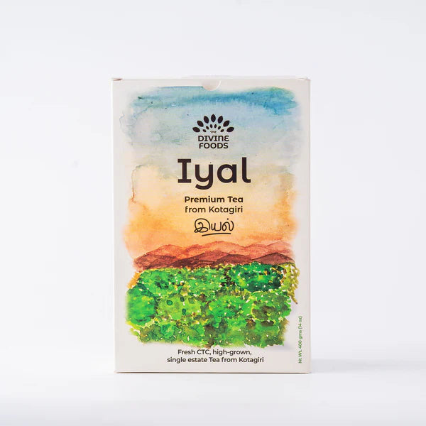 Iyal Kotagari Tea Premium Single Origin,Fresh CTC Tea With-The Goodness of Natural Tea Leaves (400 Gm)
