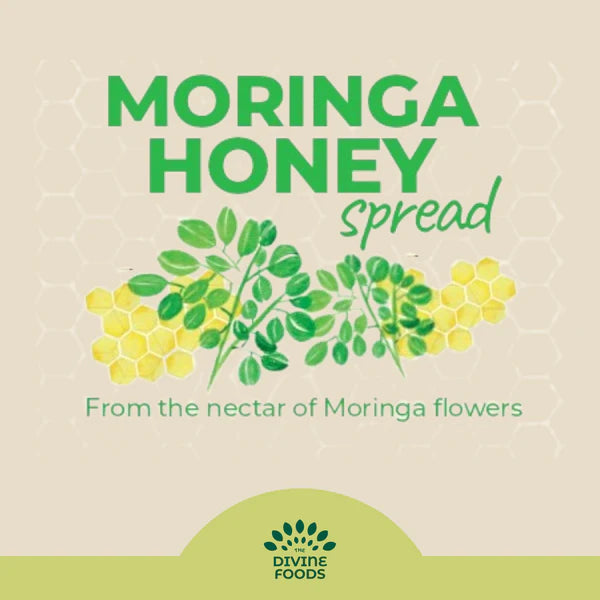 Organic Moringa Honey (Spread for Detoxify the Gut)