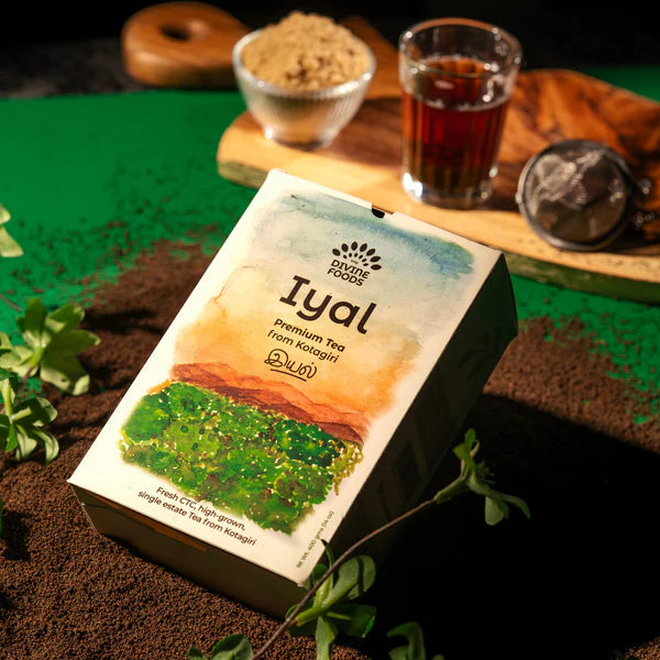 Iyal Kotagari Tea Premium Single Origin,Fresh CTC Tea With-The Goodness of Natural Tea Leaves (400 Gm)